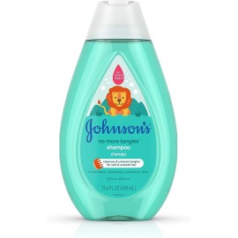 Johnson's No More Tangles Or Tears Shampoo 13.6oz 400ml Pack of 3