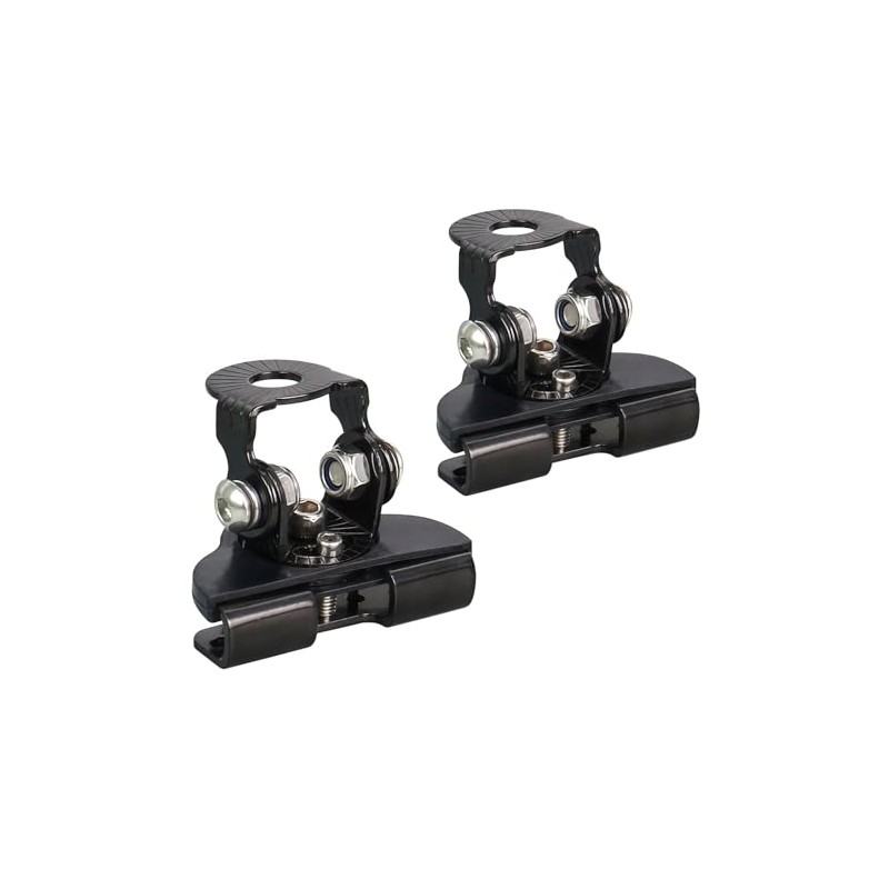 Car Work Light Holder 2 Pieces, Universal Adjustable Hood Mount,