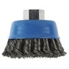 Bosch 1x PRO Steel Longlife Cup Brush, Knotted Wire for