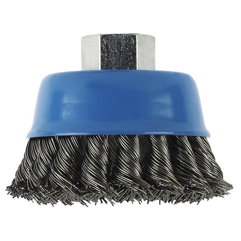 Bosch 1x PRO Steel Longlife Cup Brush, Knotted Wire for