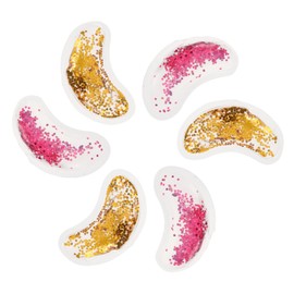 Healeved 6pcs U-shaped Eye Patch Warming Eyes Pads Gel Eye Pads Reusable Cooling Eye Masks Tired Eyes Patch Eye Mask Patches Eye Compress Cold Puffy Eyes Freezer Gel Pad Gel Pads Pvc