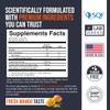 EcoWise Wellness Creatine Monohydrate Gummies 5000mg – Sugar-Free Vegan Chewable