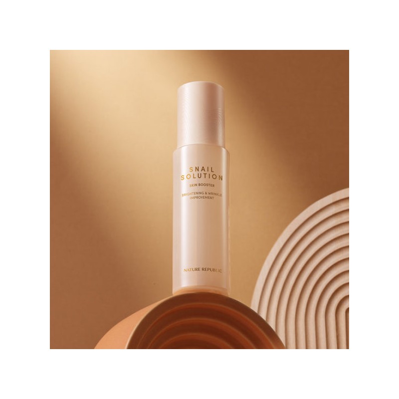 Nature Republic 안티에이징 미백 주름개선 스네일 솔루션 스킨 Anti-aging Whitening