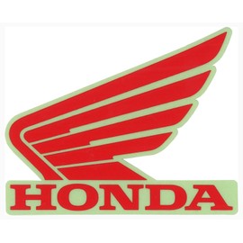 Toyo Mark HONDA Sticker Red 78x64(mm) R-318