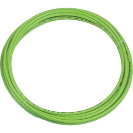 TRUSCO TEN4X2.510 Polyurethane Tube, 0.1 x 0.1 inches (4 x 2.5 mm), 32.8 ft (10 m) Roll, Light Green