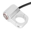 Handlebar Headlight Switch Aluminium Alloy with Red LED Indicator Light