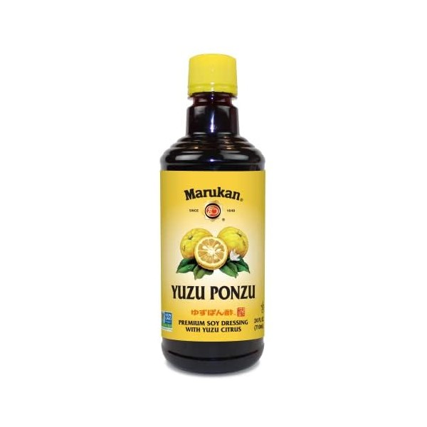 Marukan Ponzu Yuzu Soy Citrus Dressing (yellow label), 24 Ounce