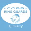 Cobb Findings White Gold Filled Small Ring Guard - Pack