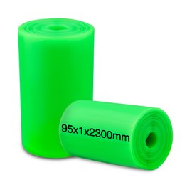 GRELiving 2 x Fat Bike Tyre Liner 54/80/95/110 x 2300 x 1 mm Puncture Protection Tape Bicycle Tyre Tube Protector, Anti Puncture for MTB/E-Bike/Fat Bike (95 mm Fits 3.5-4.5 Inch Tyres)