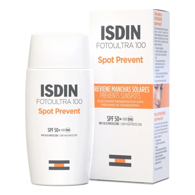 Protector Solar Isdin Fusion Fluid Fps Spot Prevent Crema