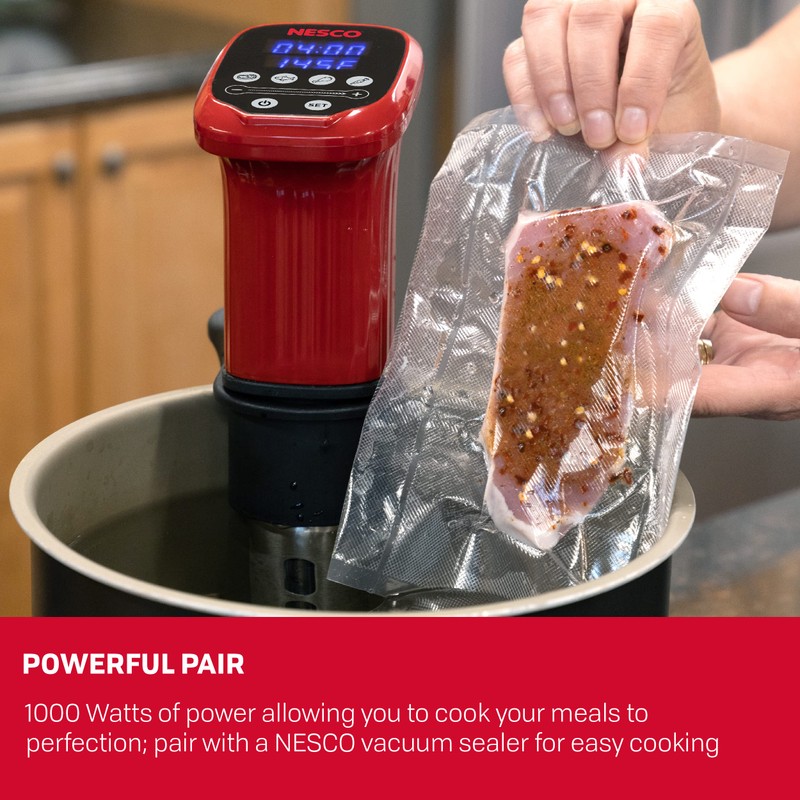 Nesco SVC-1000 Sous Vide Precision Cooker with Digital Display and