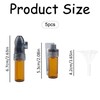 Luckious 5 Pcs Spice Bottle Small Storage Bottle, Spice Powder