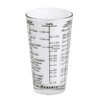 Kolder 26100 Mix N Measure Glass, Heavy Glass, Multi-Purpose Liquid