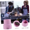 LIFKOME 2Pcs Tig Cup Replacement Heat Resistant Nozzle Shield for