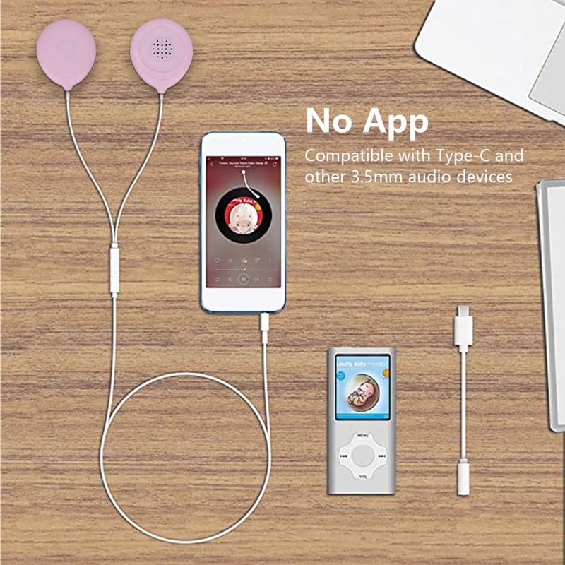 Tyenaza Baby Belly Headphones, Headphones Share Music with the Womb,