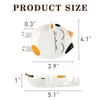 TBWHL Cat Shaped Spoon Rests 2pcs (Red & Yellow)