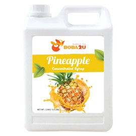 BOBA2U CONCENTRATED SYRUP 5.5 LBS (Pineapple)