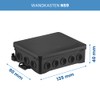 SIMET Junction box 90 x 135 x 40 mm, halogen-free,