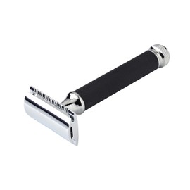 Pearl Double Edge Shaving Safety Razor For Men 2 Pieces - Twister (BLACK)