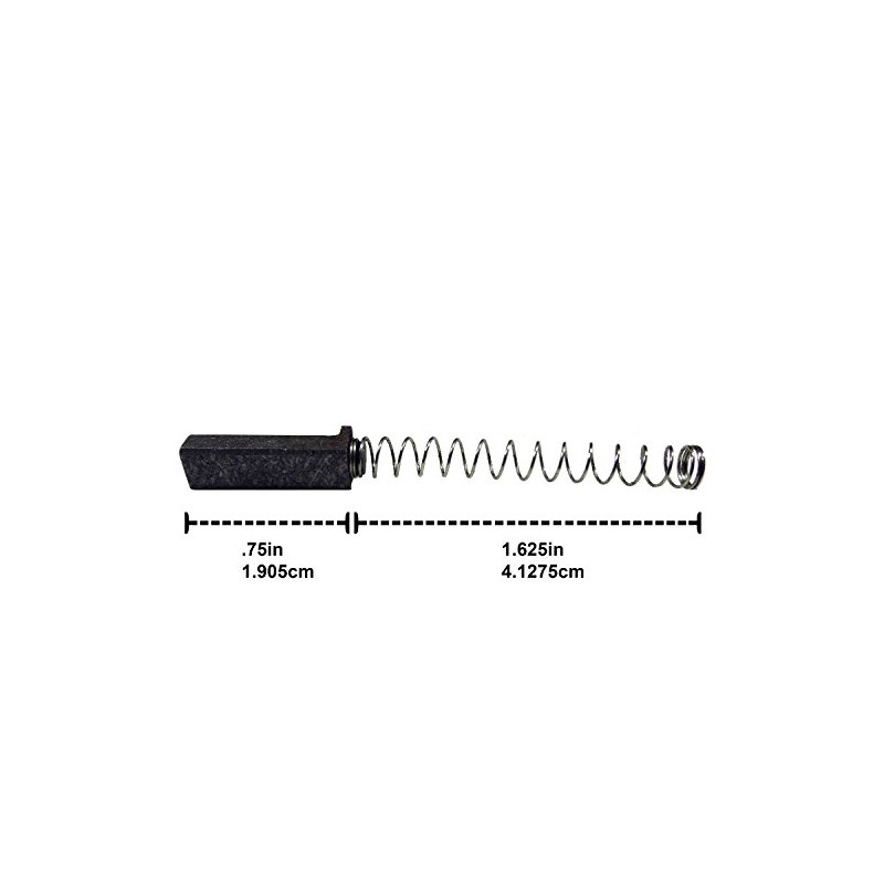 Univen Motor Carbon Brush and Spring fits KitchenAid Mixers Set