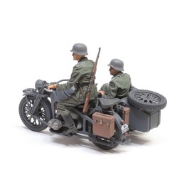 Tamiya 35384 1/35 Military Miniature Series No. 384 German Military Side Car KS600 Plastic Model