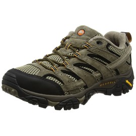 Merrell Men's Low Rise Hiking Boots, Pecan, 11.5 M US