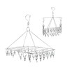 HOUSIST Pinch Hanger, Stainless Steel, 36 Pinch, Laundry Hanger, Pinch,