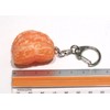 Coconut Accessories 003TK Peeling Mandarin Food Sample Keychain Cute, Funny,