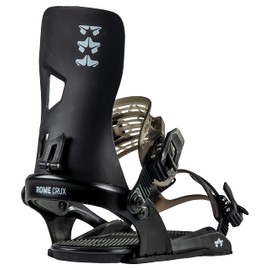 Rome Snowboards Mens Crux Snowboard Binding - 2022/2023 Black | Medium/Large