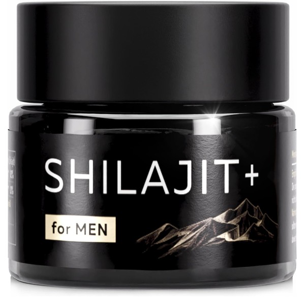 Premium Shilajit Original Himalaya for Men 25 g - 82% Fulvic Acid Mumijo Shilajit High Dose I 60 Days Sun Drying I Traditional Hand Harvest Including 500 mg Dosing Spoon