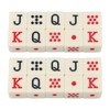 Pack of 20 Spanish Poker Dice, 6-Sided Poker Dice, Spanish