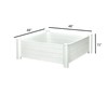 Nuvue Garden Bed WHT 15X48