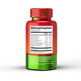 Orzax Vitamin B Complex - High Dose - 120 Vegan Capsules - All 8 B Vitamins (B1, B2, B3, B5, B6, B7, B9, B12) Choline & Inositol as Co-Factors - Laboratory Tested