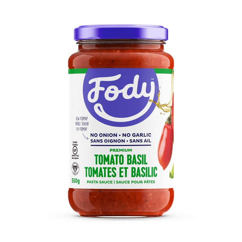 Fody Gut-Friendly Premium Pasta Sauce 550g, Arrabbiata