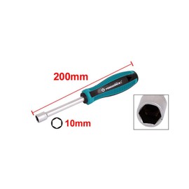 PENGGONG 10mm Socket Driver Hex Nut Key Wrench Screwdriver Nutdriver Hand Tool (1pcs)