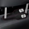 YCSONLY 2 Pcs Car Bag Hooks, Leather Seat Organiser Hooks,