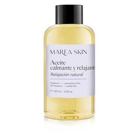 Aceite Calmante y Relajante Prensado en Frío 125 ml | Rosa Mosqueta, Jojoba y Almendra | Lavanda, Manzanilla y Romero