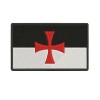 Athena Tactical KNIGHTS TEMPLAR SEAL iron-on PATCH embroidered CRUSADES RELIGIOUS