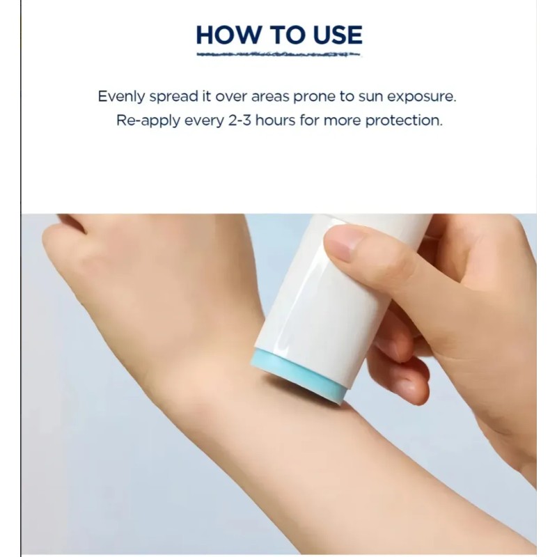 Skin1004-hyalu-cica Sliky-fit Sun Stick Spf50 Pa Bloqueador