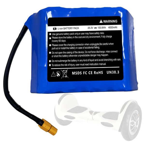 CPZZ 25.2v Hoverboard Battery 4000mah Compatible for Jetson-Rave for Hover-1