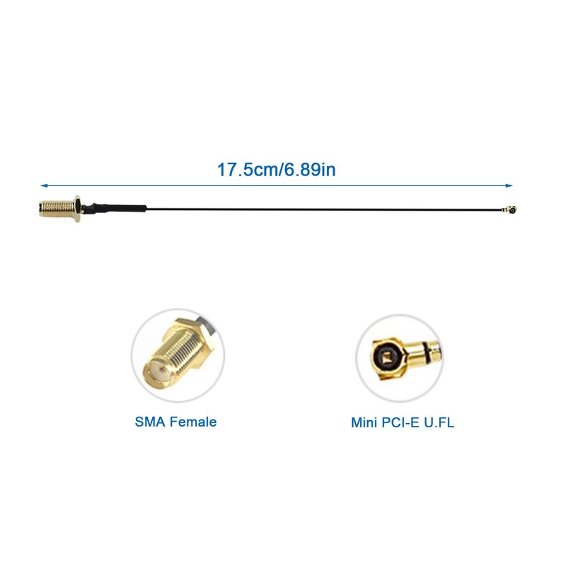 ALMOCN 2PCS 915MHz LoRa Antenna 5dBi Gain Omni-Directional SMA Male