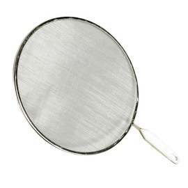 Rocky Mountain Goods 10” Splatter Screen for Frying Pan - Stainless Steel Dishwasher Safe Mesh Screen with Handle - Keep Grease from Exiting Pan while Cooking