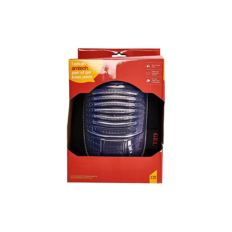 Amtech N2575 Gel Knee Pads - Pro