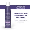 Loquay Pure Silver Shampo para canas, Plata, 250 ml
