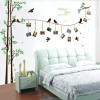 DaraBaby Vinil Decorativo Sala Habitación Árbol Porta Retratos Aves