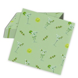 Martini Birthday Napkins Martini Party Decorations Cocktail Napkins A Tini Bit Older Birthday Party Decorations 50 Count Martini Napkins for Bachelorette Party Decorations