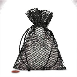 Paper Mart Black Diamond Mesh Bags 3" X 4" | Quantity: 12