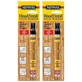 Minwax 63481000 Wood Finish Stain Marker, Golden Oak 2 Pack