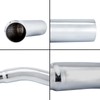 Floshine Diesel Exhaust Elbow Tip Chromed Steel Side Exit Exhaust