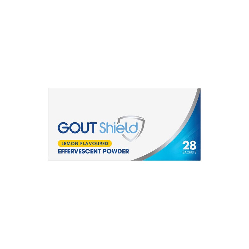 Gout Shield Effervescent Sachets 3.2g Lemon Flavoured 28Pk